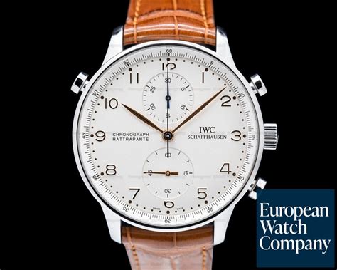 iwc portugaise rattrapante 3712 platinum full set anno 1991|The Portugieser Chronograph Rattrapante .